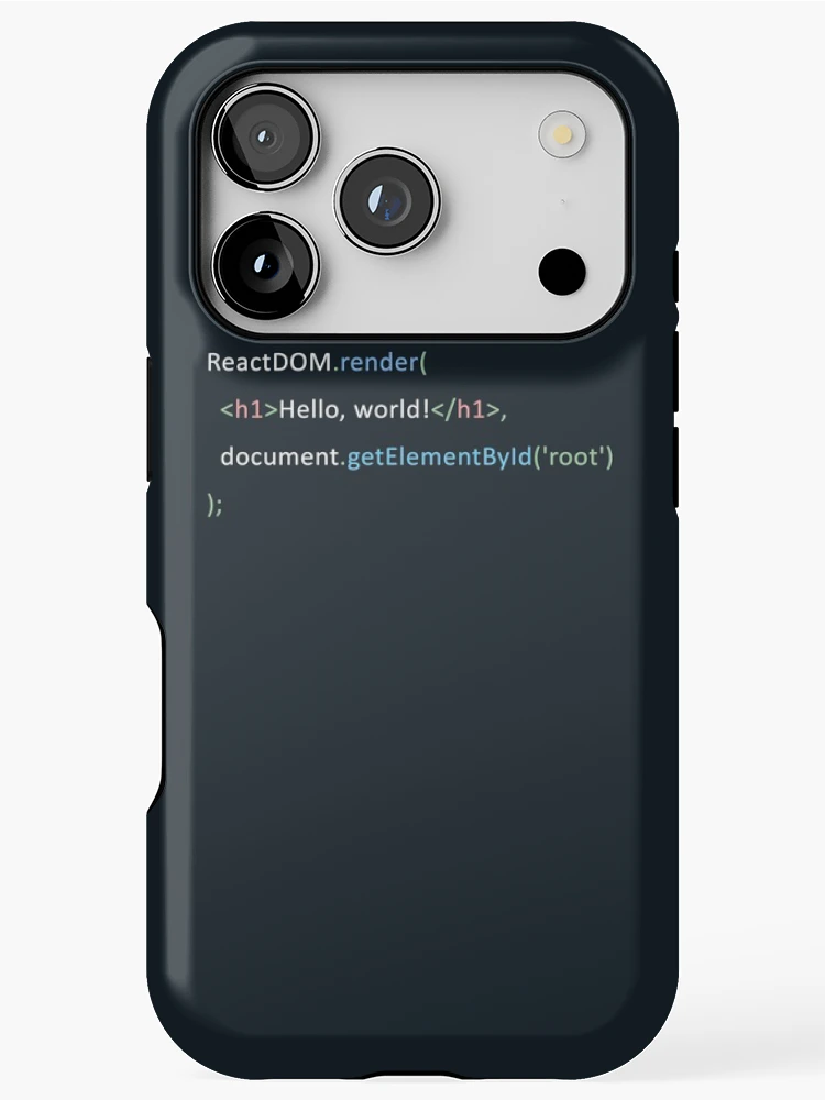 Thumbnail 1 of 4, iPhone Case, React JS ReactJS JavaScript Framework designed and sold by vladocar.