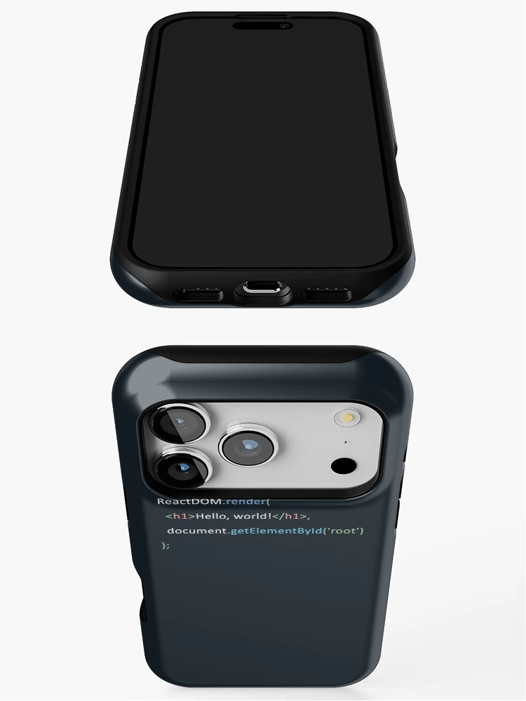 Thumbnail 3 of 4, iPhone Case, React JS ReactJS JavaScript Framework designed and sold by vladocar.