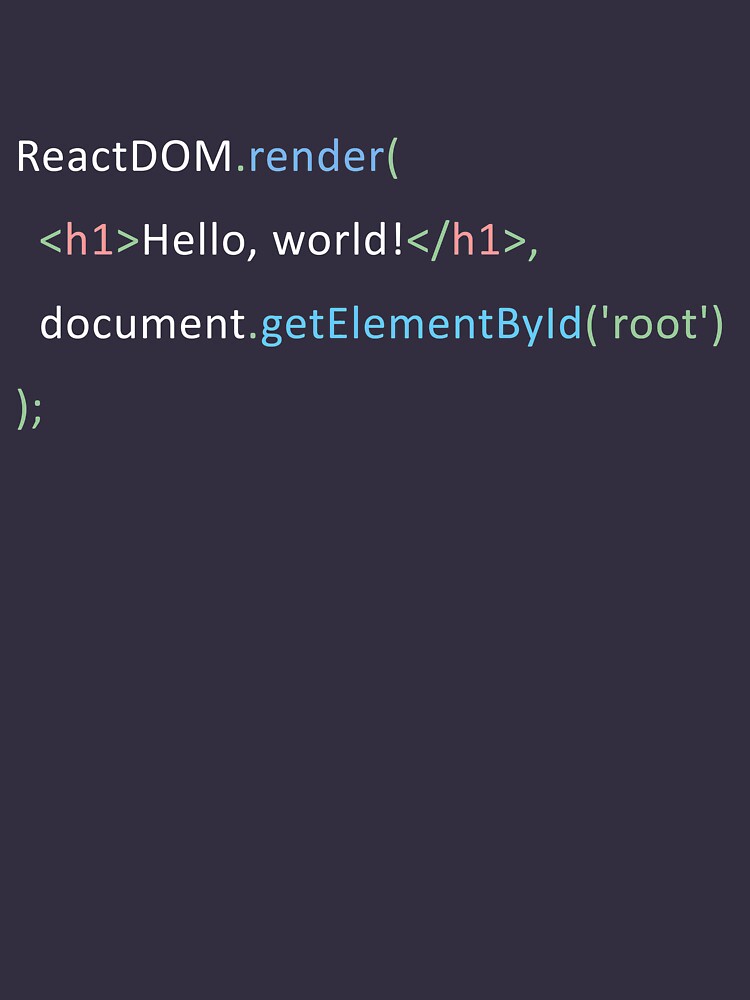 "React JS ReactJS JavaScript Framework " T-shirt for Sale by vladocar ...