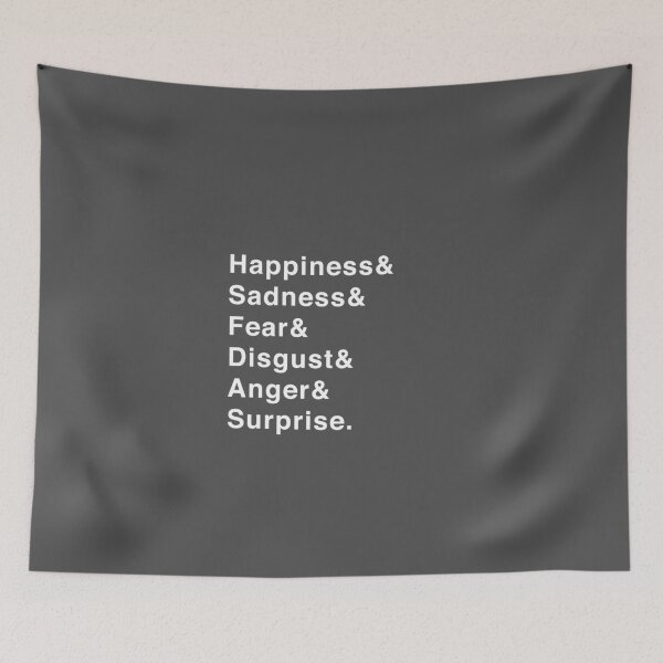 Item preview, Basic Emotions: Happiness, Sadness, Fear, Disgust, Anger, Surprise designed and sold by isstgeschichte.