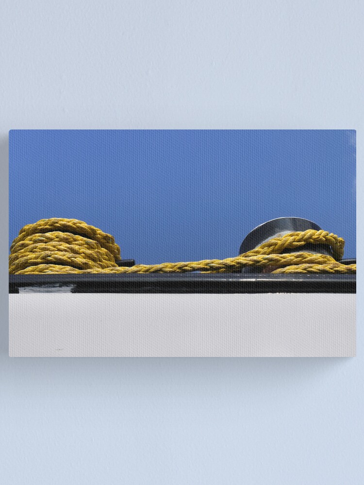Alternate view of Two-headed mooring bitt Canvas Print
