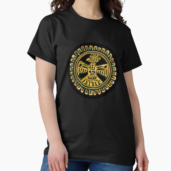 Item preview, Gold Aztec Winged Eagle Mandala designed and sold by kernowerno.