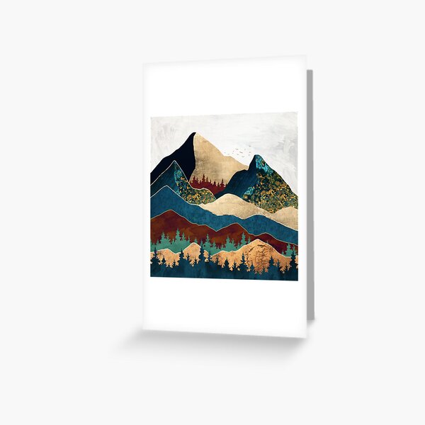 Item preview, Malachite Mountains designed and sold by spacefrogdesign.