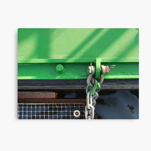 Mooring chain Canvas Print