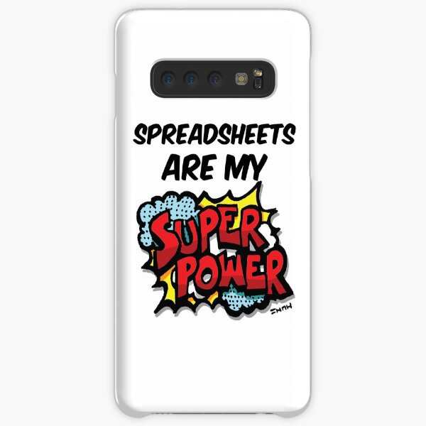 Spreadsheets are my Super Power Samsung Galaxy Snap Case