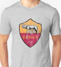 Roma 1927 Distressed Logo - Men's and Women's Unisex T-Shirt