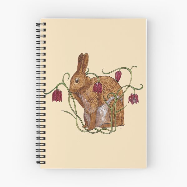 Item preview, The rabbit and snake's head fritillary designed and sold by EmilyJaneArt.