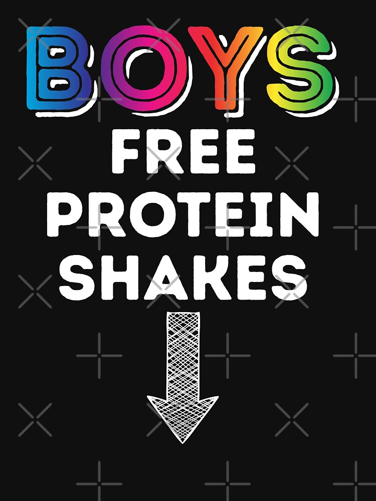 free protein shakes shirt