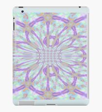 Purple Abstract Floral Artwork iPad Case/Skin