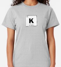 Potassium chemical element Classic T-Shirt