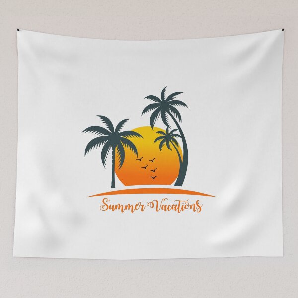 Item preview, Summer vacation Summer vacation on the beach with ice cream and sunglasses designed and sold by Peter Azeez.