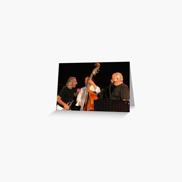 Gino Paoli & Enrico Rava Greeting Card