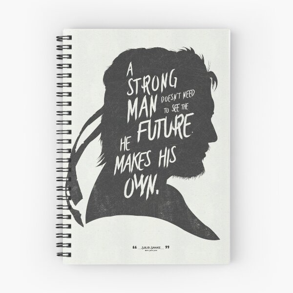 Item preview, Metal Gear Solid Solid Snake Quote designed and sold by Be More Shonen |  Chris Minney.
