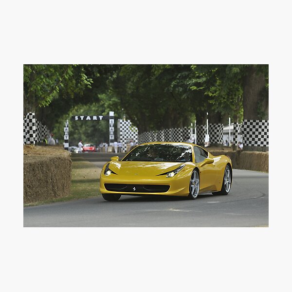Aperçu de l'œuvre La Ferrari 458 au Festival of Speed 2010 créée et vendue par M-Pics.
