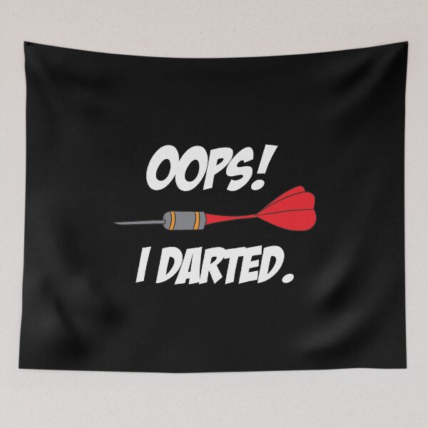 Item preview, Darts dartboard oops! I darted designed and sold by Mohja-Design.