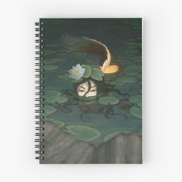 Item preview, Koi Mermaid - Blooming Lotus designed and sold by MaggieMcToon.