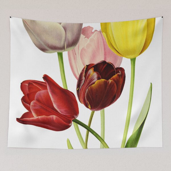 Aperçu de l'œuvre Tulipes vintage créée et vendue par billythekidtees.