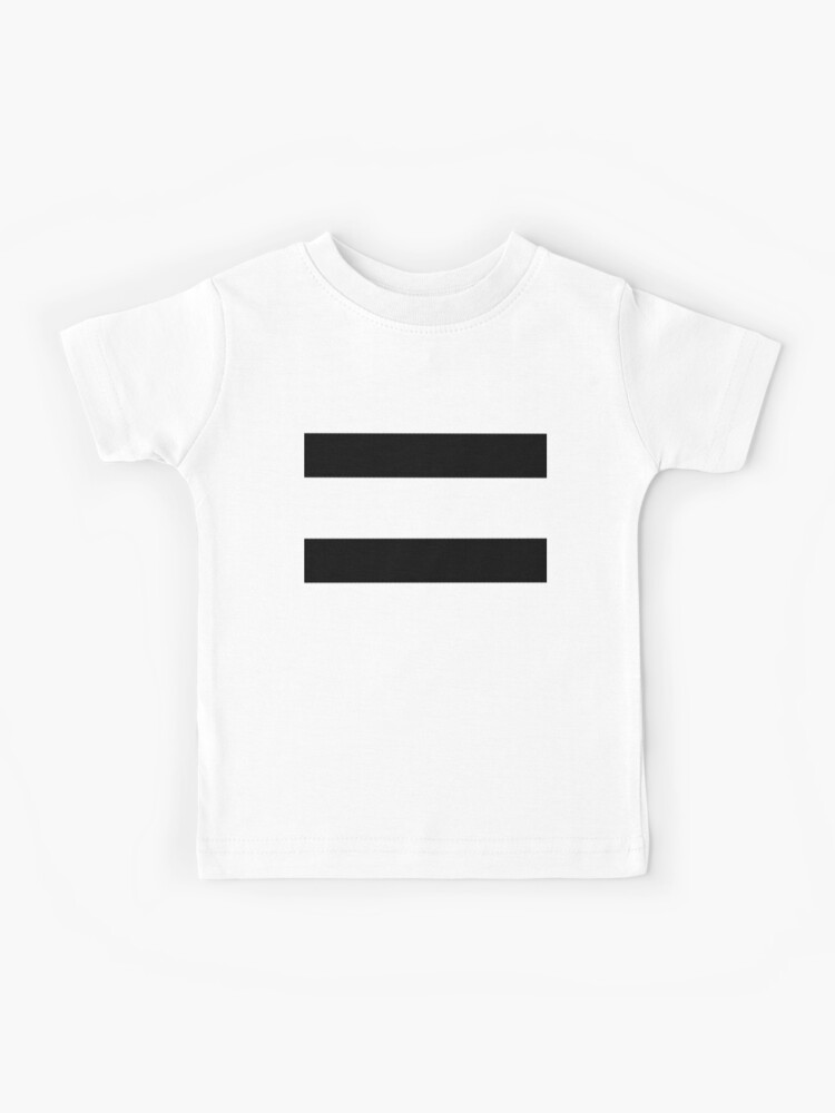 Camiseta para niños for Sale con la obra «Rayas negras fondo blanco» de  Michael Stewart