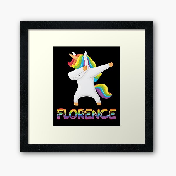 Item preview,  Dabbing Unicorn Florence - Special Personalised Gift For Florence designed and sold by MariaLeona.