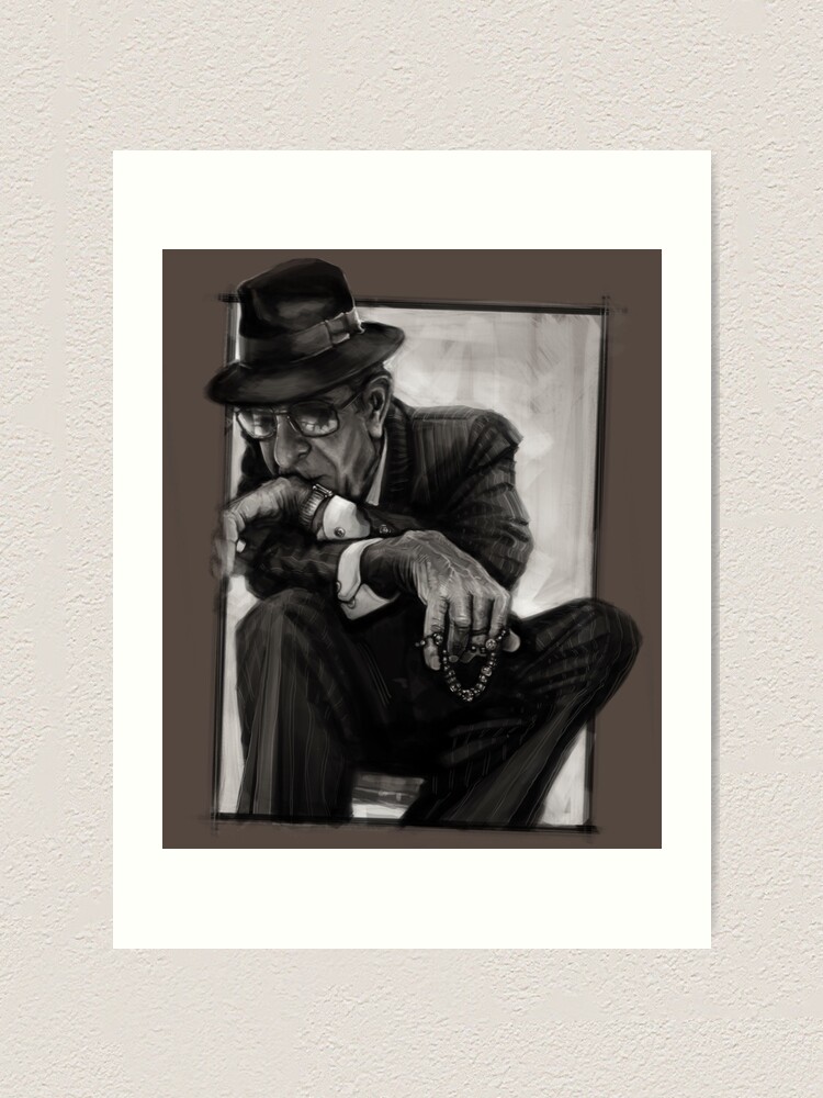 Alternate view of Leonard Cohen Art Print