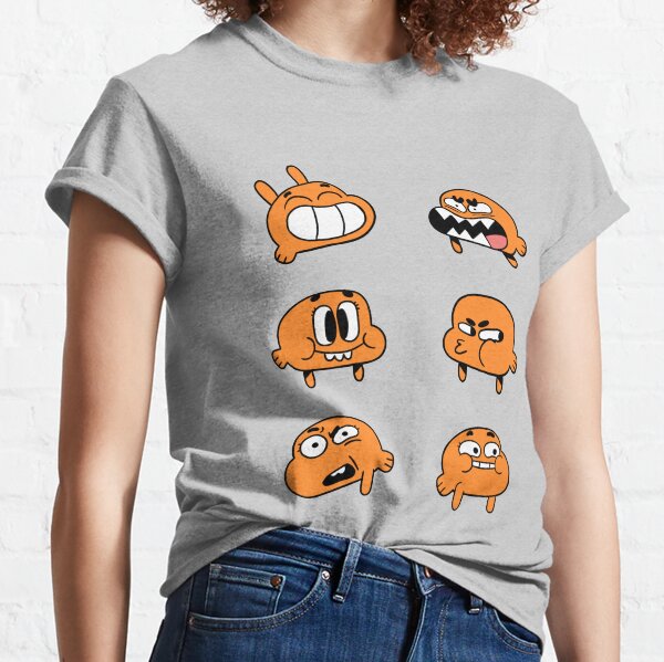Gumball Funny Face T Shirts Redbubble - the amazing world of gumball t shirt roblox