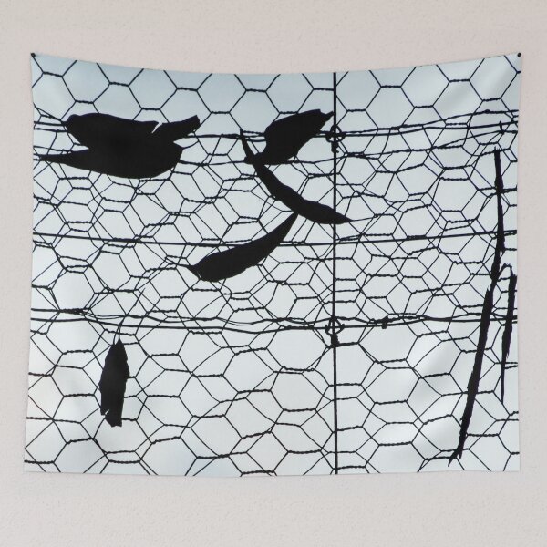 Item preview, Caught In The Fence designed and sold by metriognome.