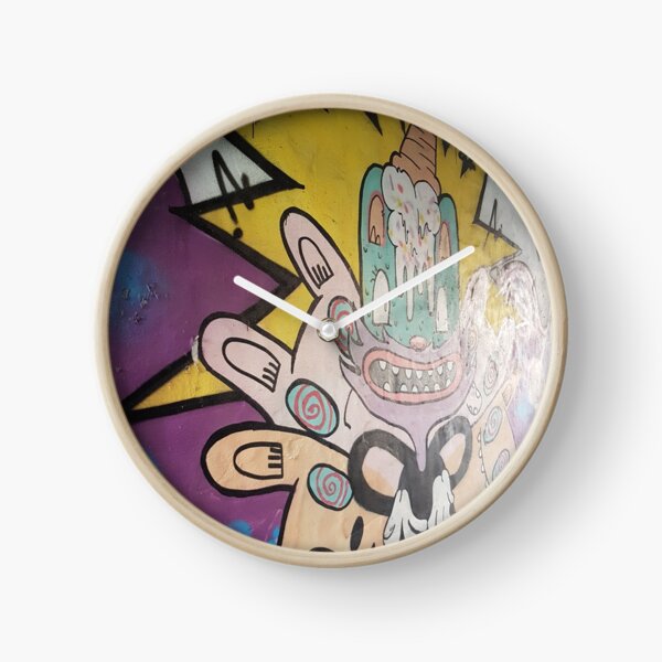 Graffiti Clock