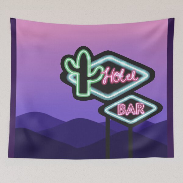 Item preview, Neon mountains designed and sold by Jasmwills.