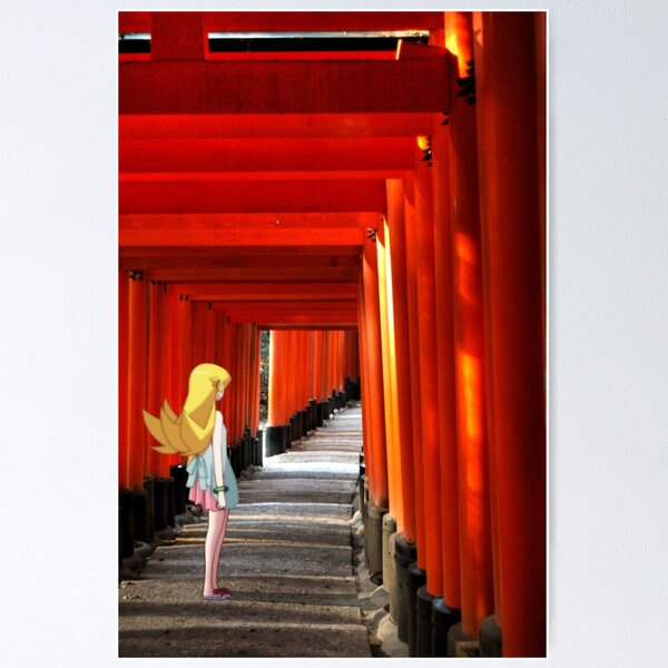 Item preview, Monogatari – Shinobu Shrine designed and sold by gentlemenwalrus.
