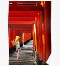 Monogatari – Shinobu Shrine Poster