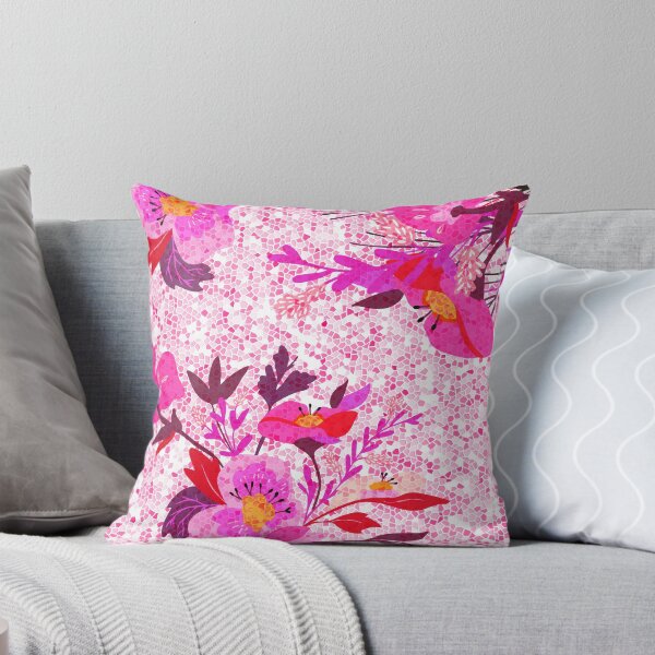 Item preview, Pink Spring Flowers Mosaic Terrazzo designed and sold by oursunnycdays.