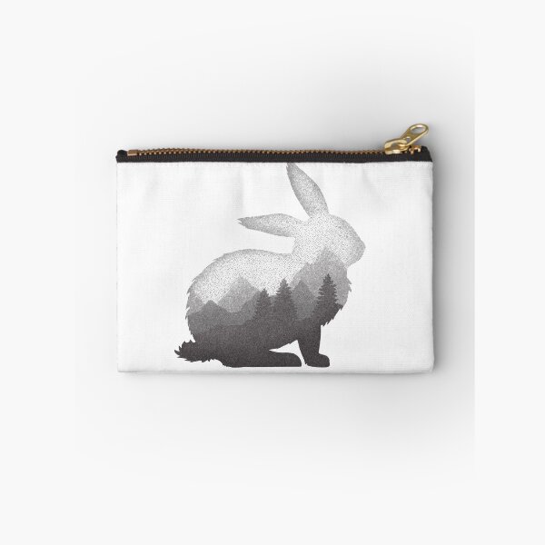 Item preview, Dramabite Bunny Rabbit Hare Double Exposure Surreal Wildlife Animal designed and sold by dramabite.