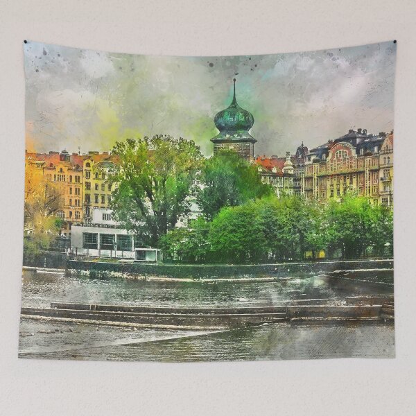 Item preview, Praha city art #praha #prague designed and sold by JBJart.