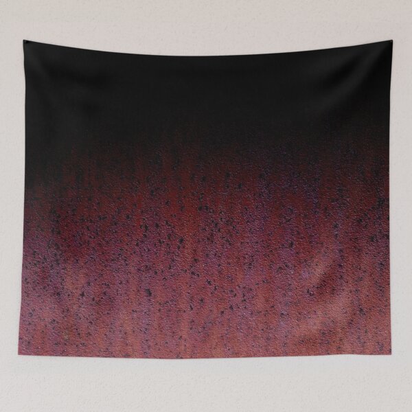 Item preview, Red Brown Black Ombre Rust Metal Patina dirty rusty damage decay abstract designed and sold by PLdesign.