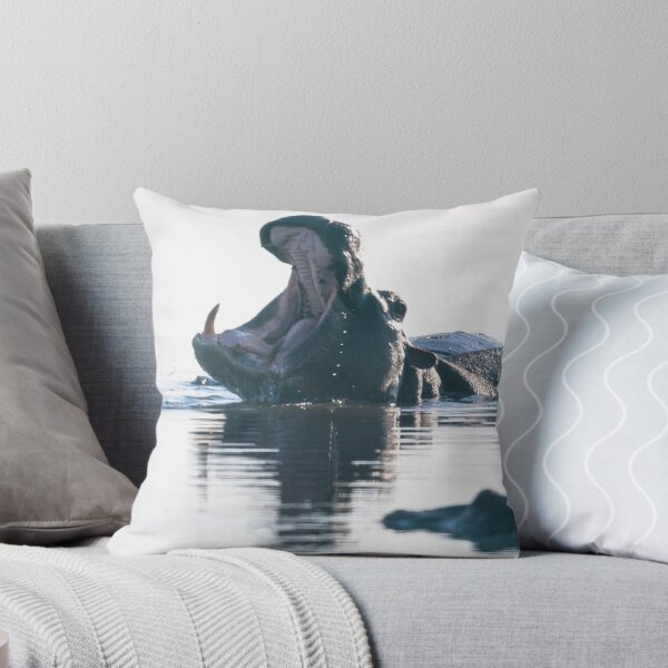 Item preview, Game reserve, Botswana , hippo at sunset designed and sold by ssviluppo.