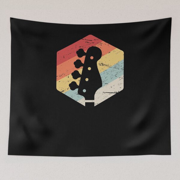 Item preview, Bass Guitar Player / Bassist Rock Band Vintage designed and sold by EMDdesign.