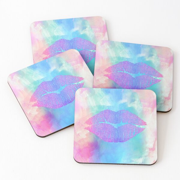 Item preview, Summer Kissed Lips II Colorful Fashion Art designed and sold by Glimmersmith.