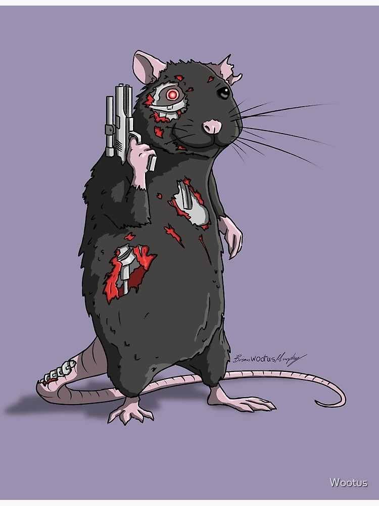 Rat King Art Print for Sale by Wootus