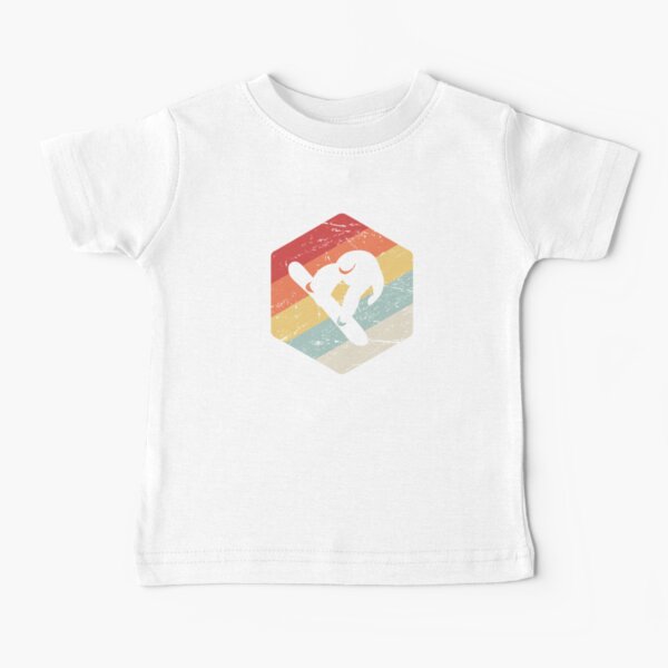Vintage Snowboard & Snowboarding Gift Baby T-Shirt