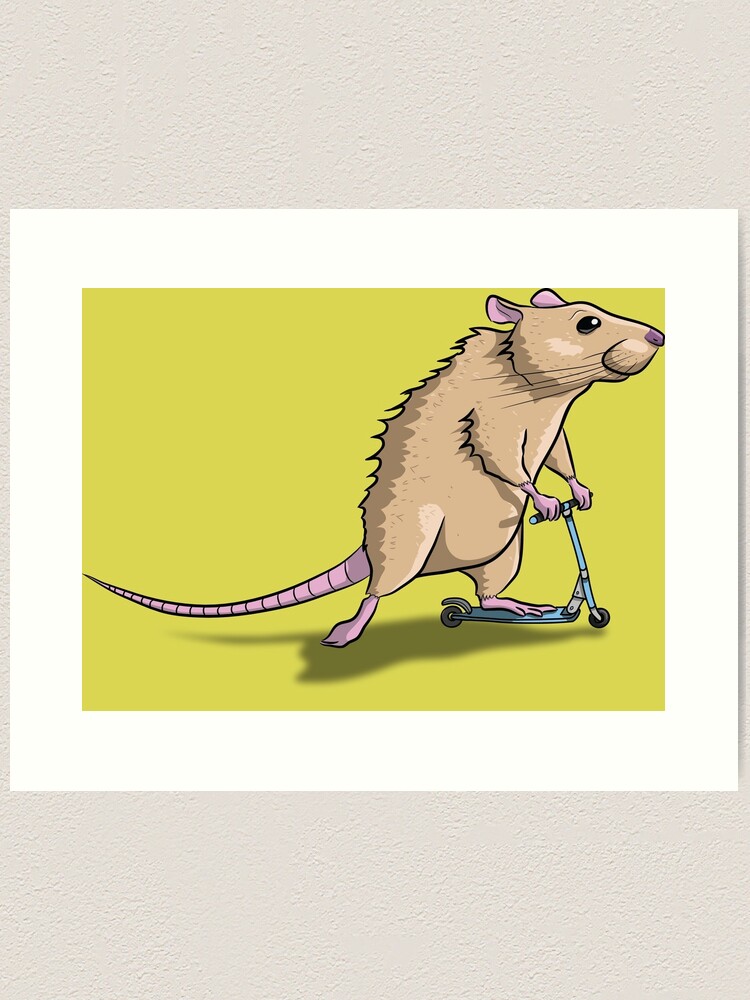 Rat King art print