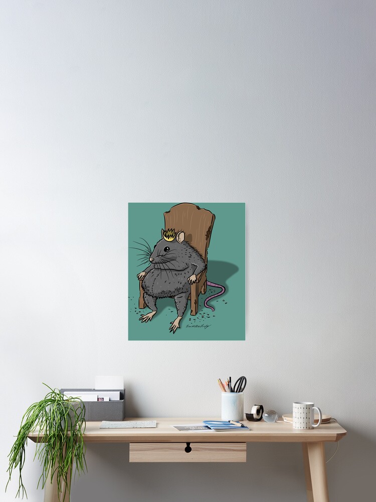 All Hail the Rat King Poster for Sale by Designby Eve