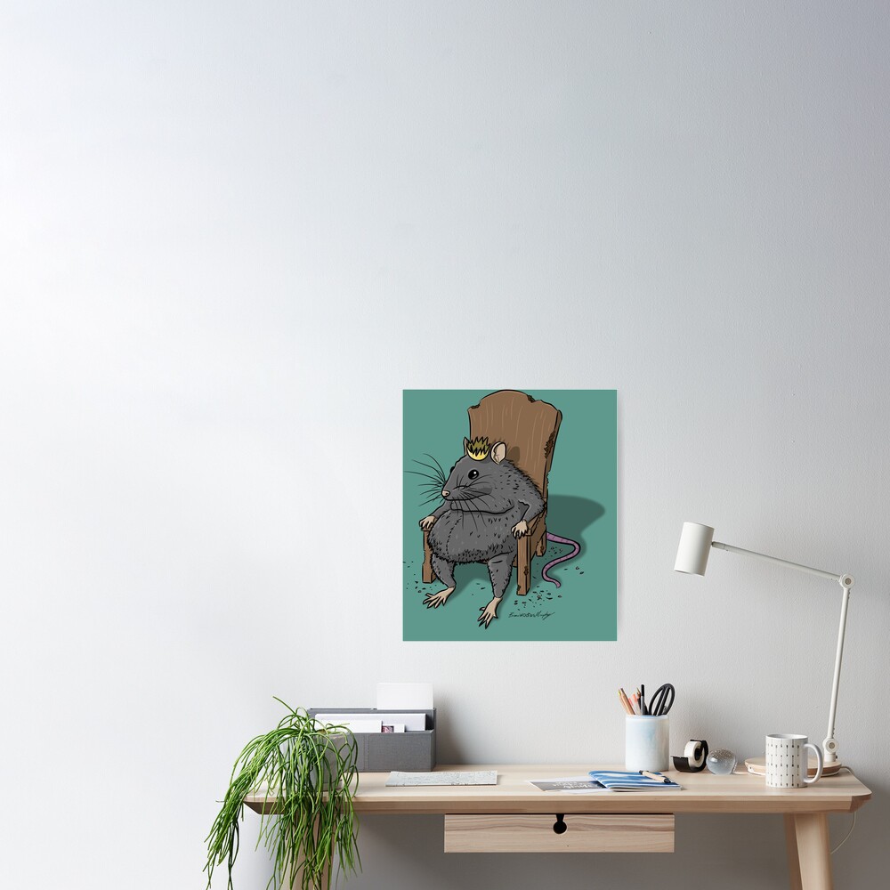 Rat King Art Print for Sale by Wootus