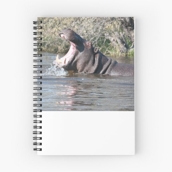 Item preview,  Game reserve, Botswana , hippo at sunset designed and sold by ssviluppo.