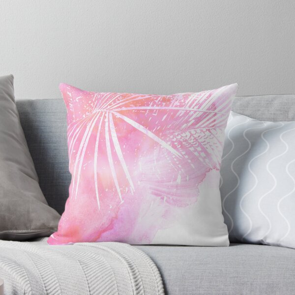 Item preview, Abstract Pink Palm Tree Leaves Design  designed and sold by oursunnycdays.