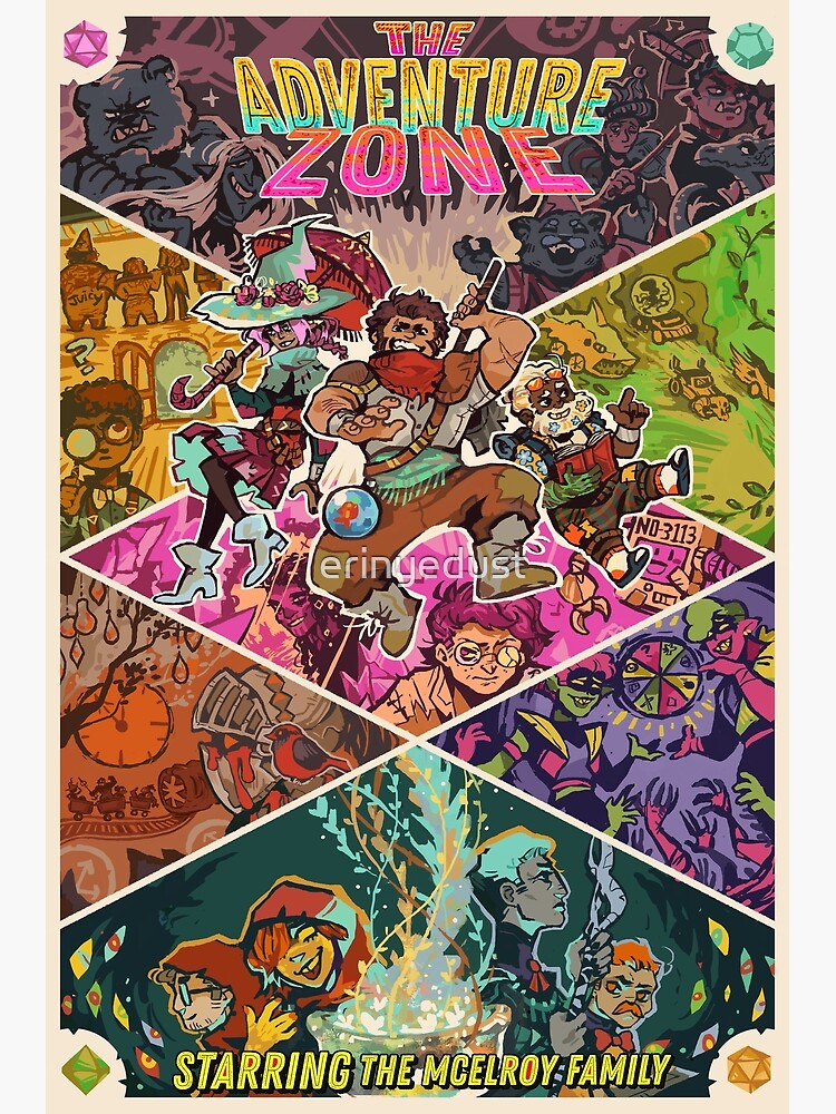 "Adventure Zone Balance Poster" Art Print for Sale by erinyedust