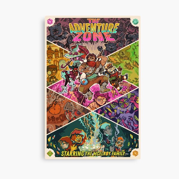Item preview, Adventure Zone Balance Poster designed and sold by erinyedust.