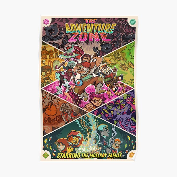 Adventure Zone Balance Poster Poster