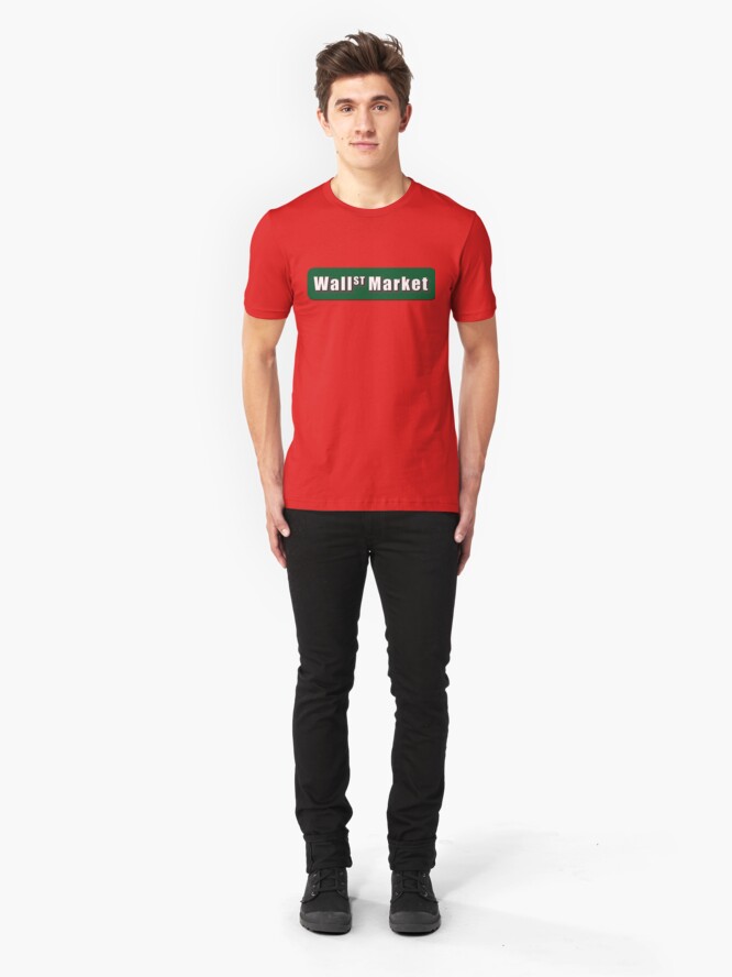 Alternate view of Wall Street Market Slim Fit T-Shirt