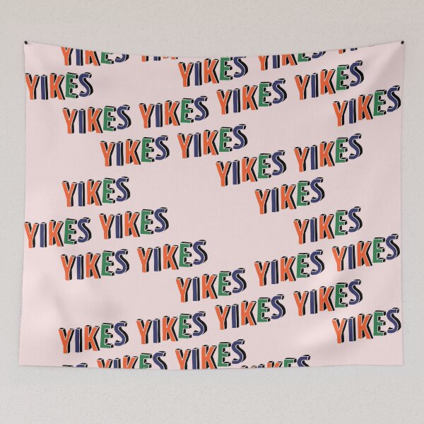 Item preview, Yikes on Pink Background designed and sold by kapotka.