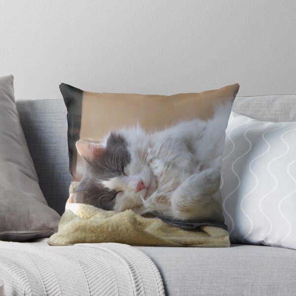 Item preview, Adorable cat sleeping designed and sold by TranquilArt.